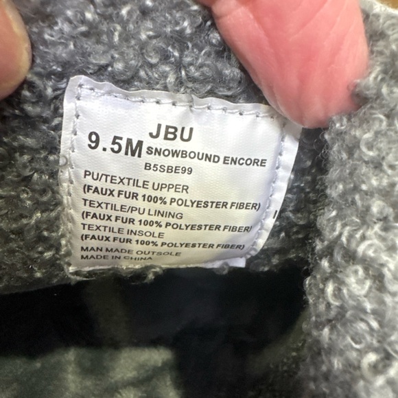 JBU Cream Front-Zip Faux-Fur Lined Ankle Boots - Picture 6 of 8